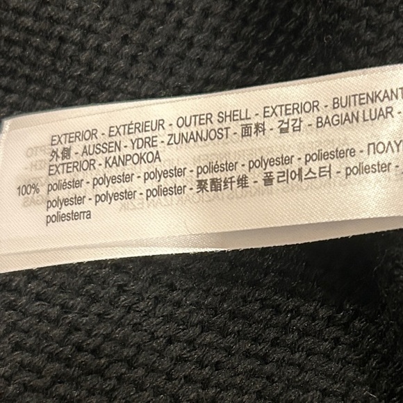 Zara Black, White, & Gold  Sequin Open Front Cardigan Size Medium NWT - Picture 7 of 9